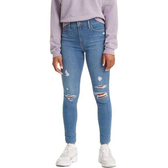 Levi's Women's 720 High Rise Super Skinny Jeans in Short Length - Picture 1 of 3